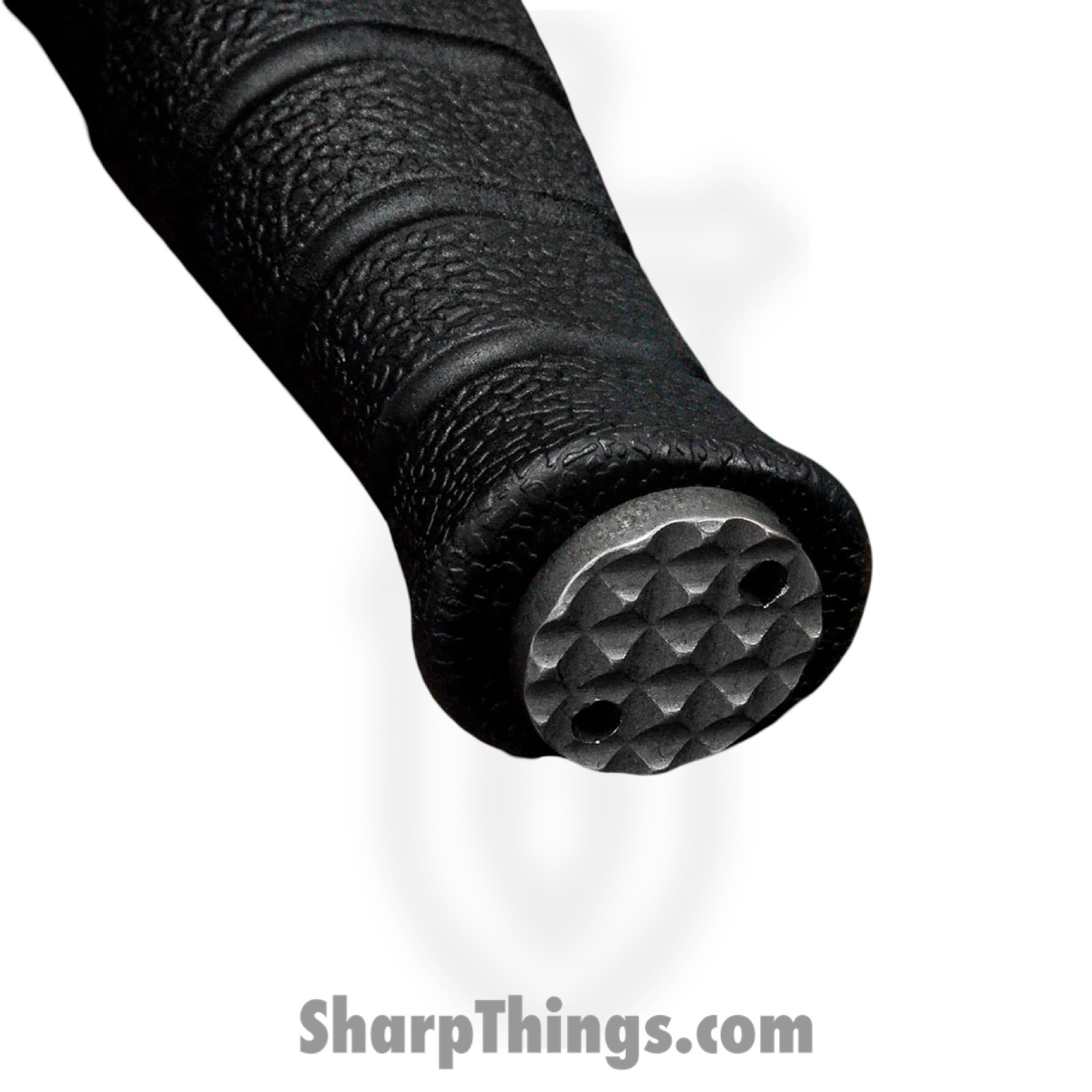 Defiant 7 - D7-M320-CKTS - M320 - Fixed Blade Knife - CPM 3V Tiger Stripe Spear Point - Polymer - Black - Image 4