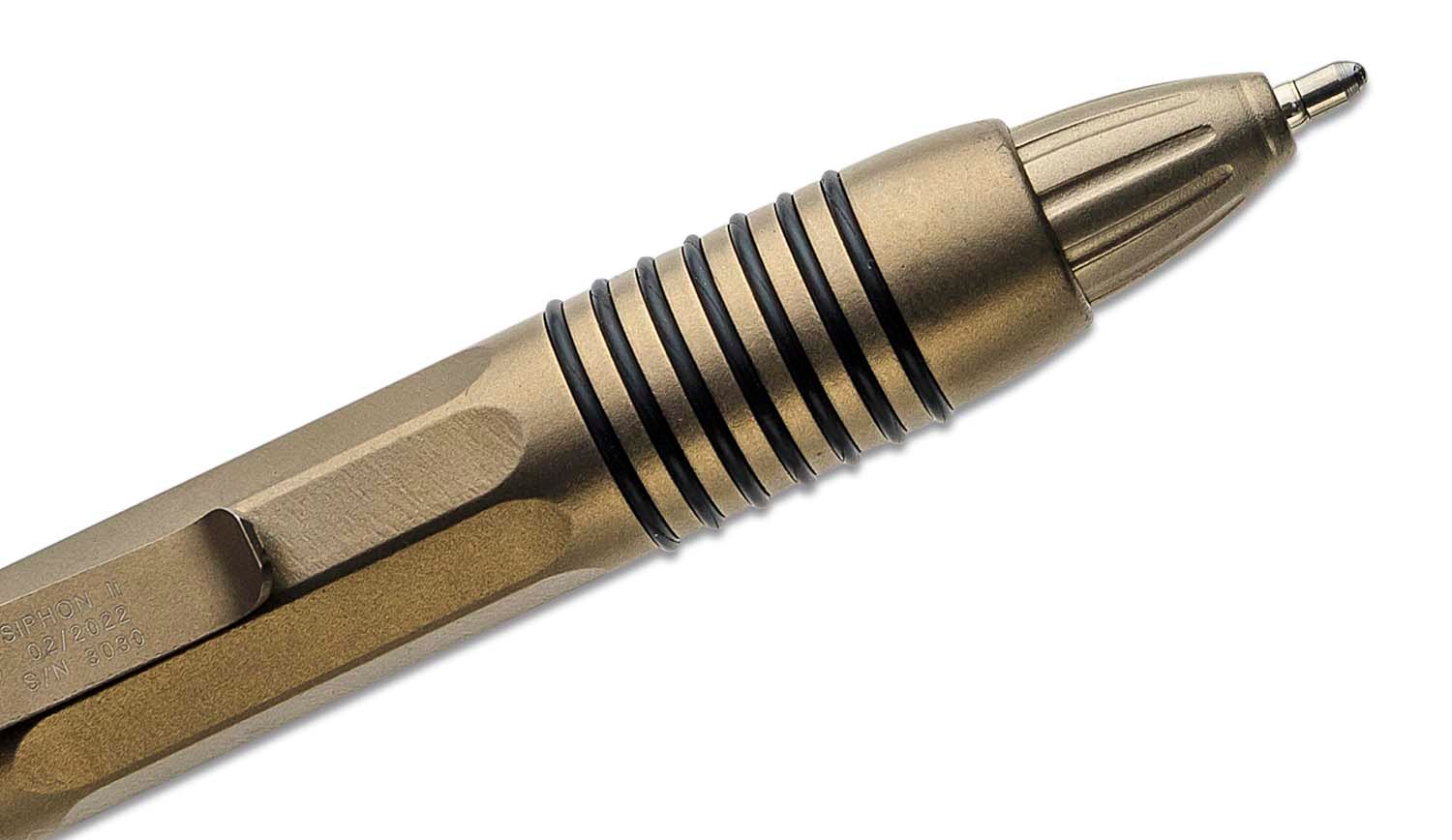 Microtech - 401-SS-BZ - Siphon II Bronzed Stainless Steel Pen - Image 21