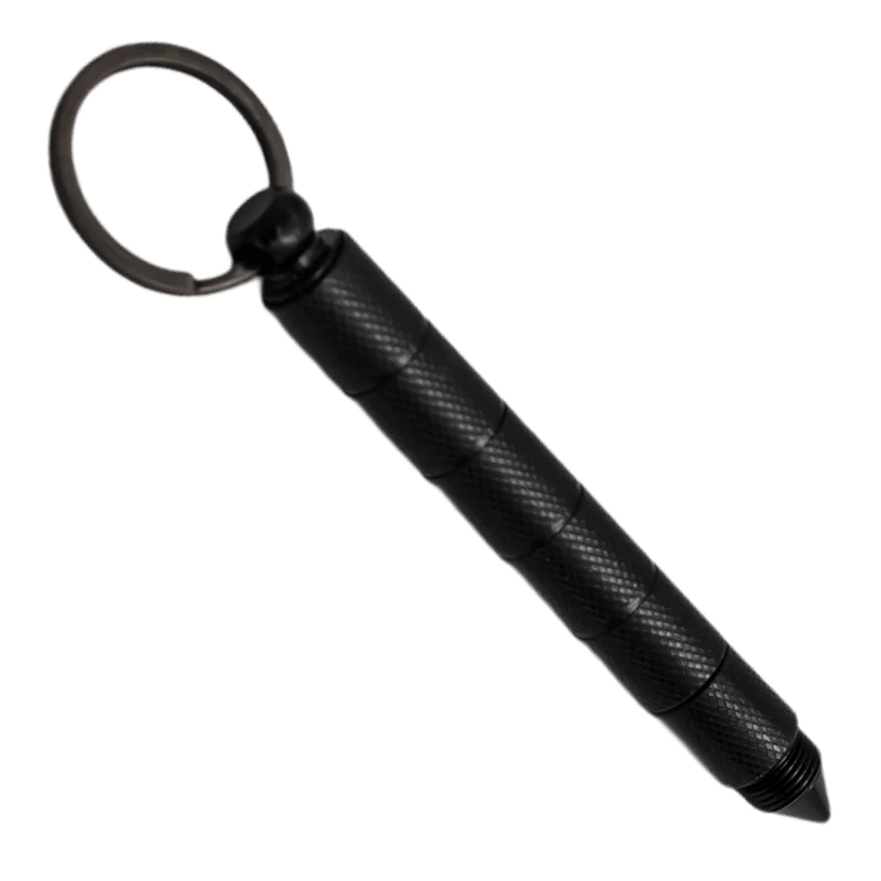 VOC - P-15947-BK - Kubotan Keychain Hidden Knife - Black - Image 8