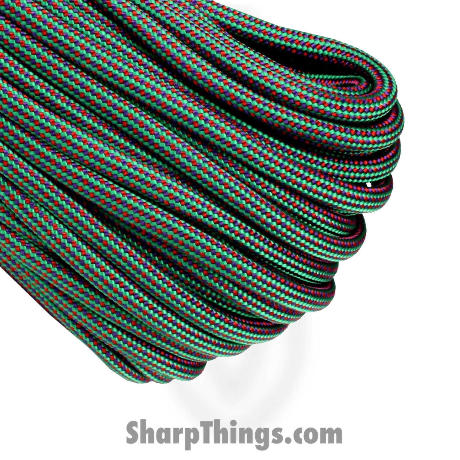 Atwood Rope MFG - RG1295H - Chromaflair Paracord 100ft - Green Red - Image 4