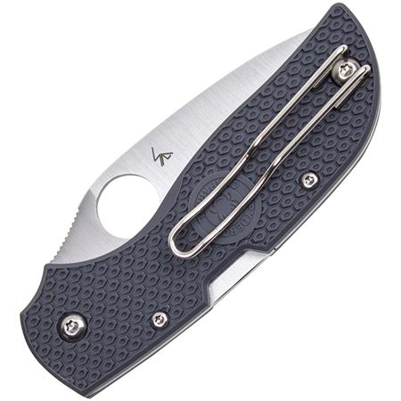 Spyderco - SC152PGY - Chaparral - Folding Knife - CTS-XHP Satin Drop Point - FRN - Gray - Image 16