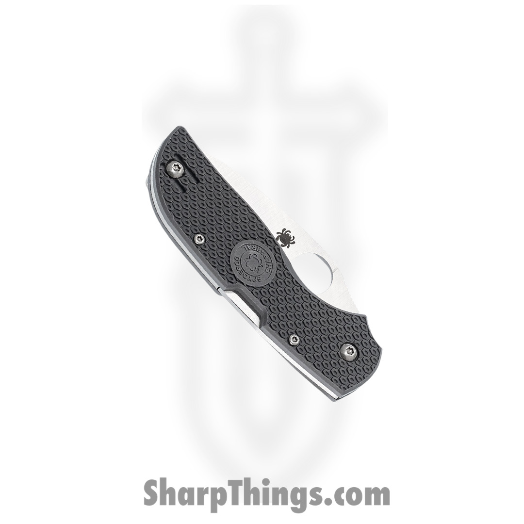 Spyderco - SC152PGY - Chaparral - Folding Knife - CTS-XHP Satin Drop Point - FRN - Gray - Image 12