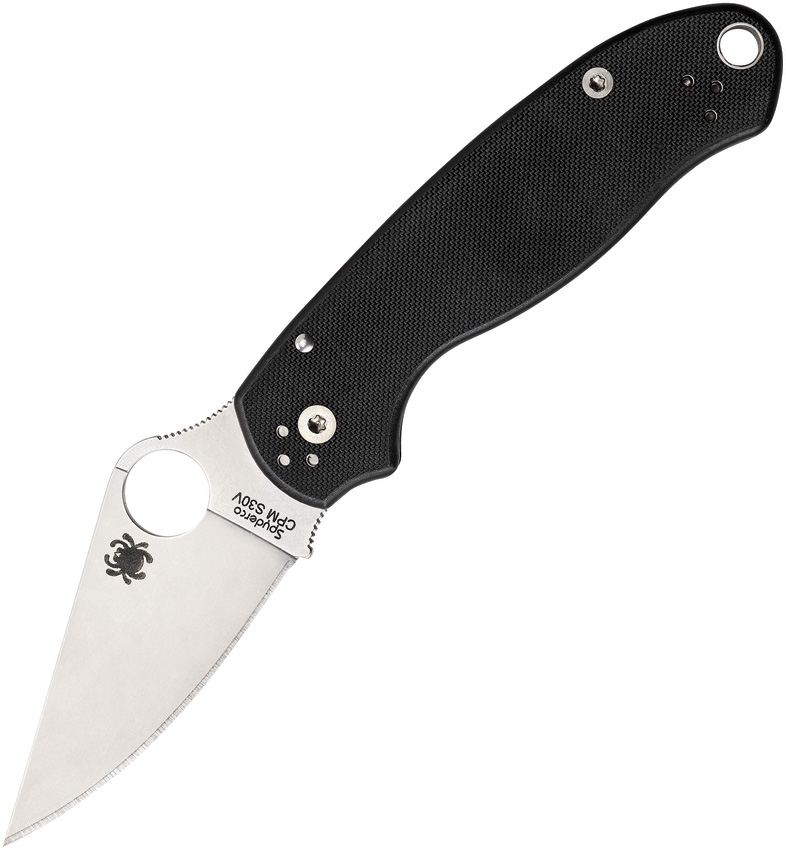 Spyderco - SC223GP - Para Military 3 - Folding Knife - S45VN Satin Clip Point - G10 - Black - Image 13