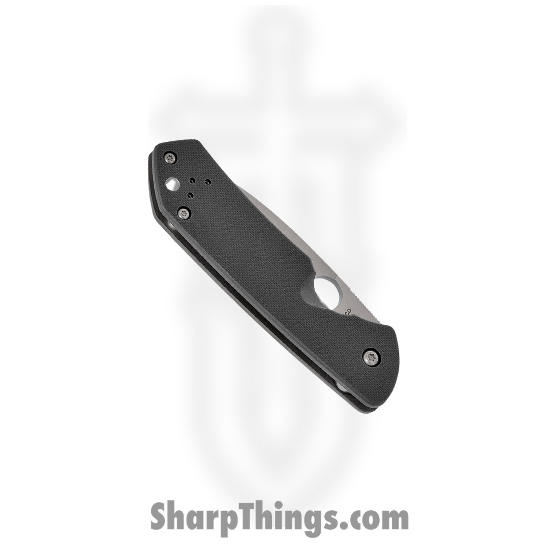 Spyderco - SC232GTIP - Jerry Brouwer - Folding Knife - S30V Satin Drop Point - G10 - Green - Image 11