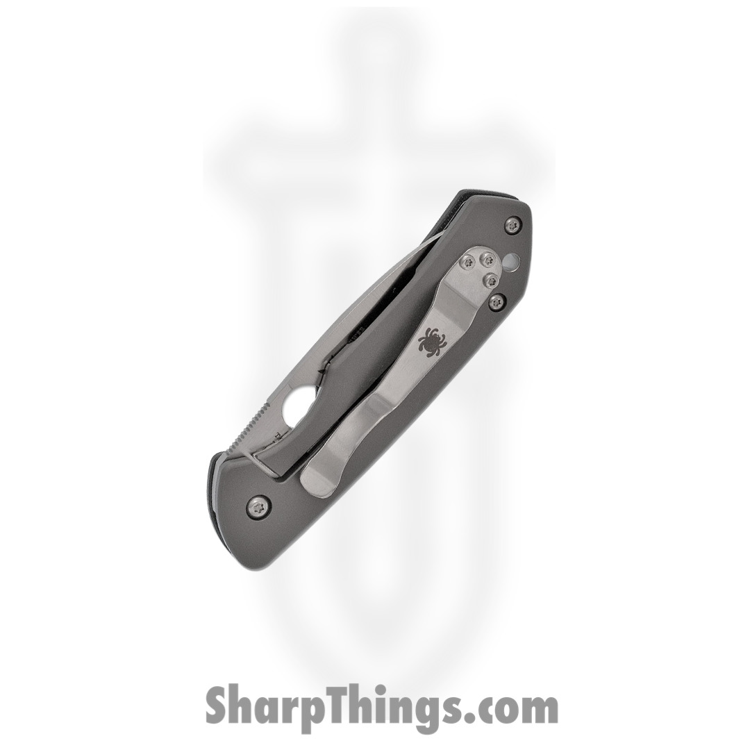 Spyderco - SC232GTIP - Jerry Brouwer - Folding Knife - S30V Satin Drop Point - G10 - Green - Image 12