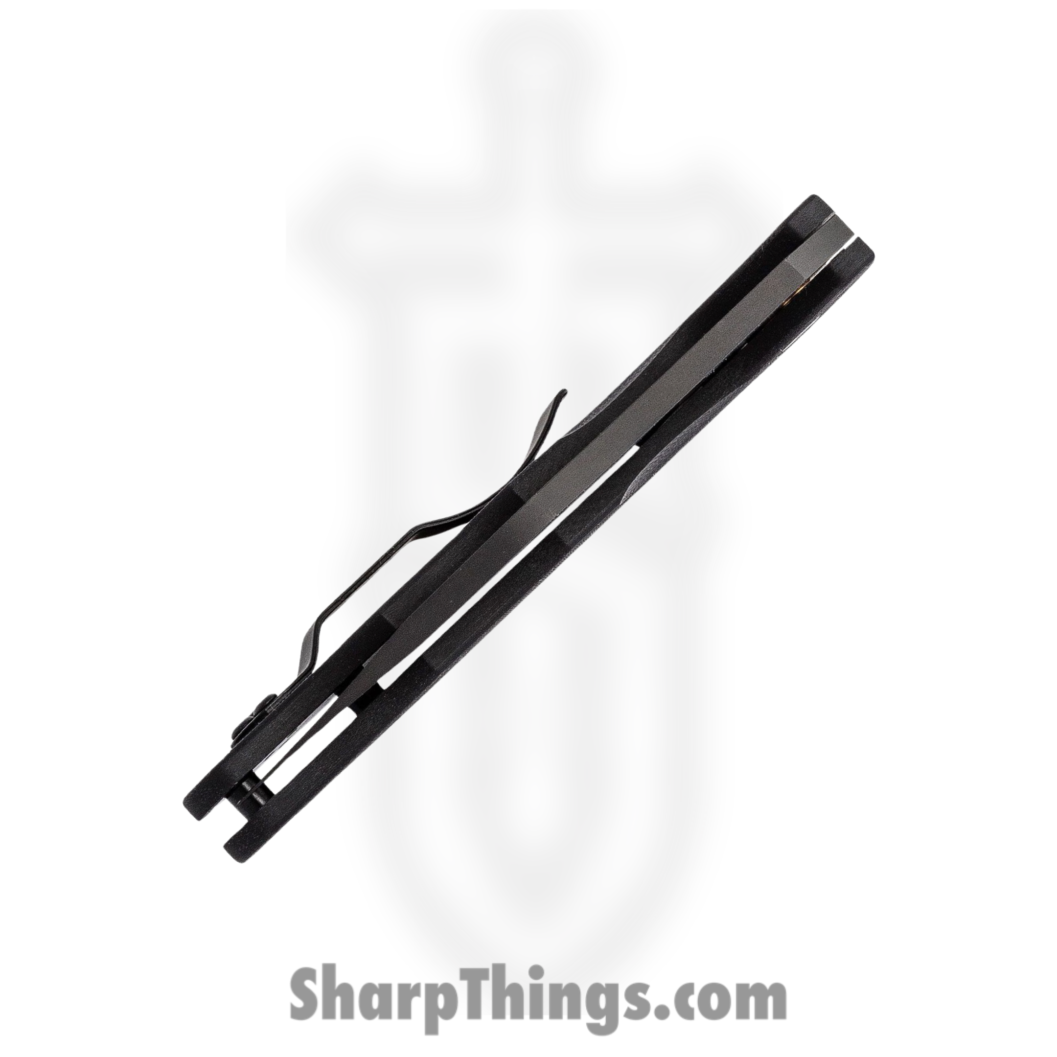 Spyderco - SC85GPBBK2 - Yojimbo 2 - Folding Knife - CPM-S30V DLC Wharncliffe - G10 - Black - Image 8