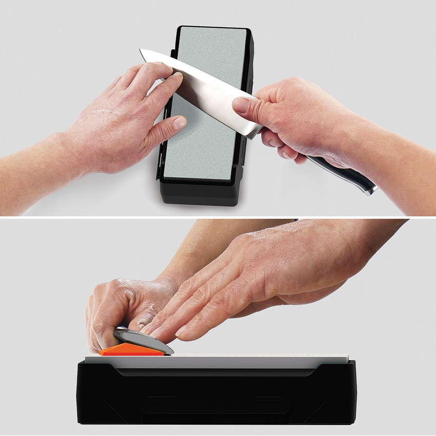 Sharpal - SHP162N - Dual-Grit Diamond Whetstone Knife Sharpener - Image 6