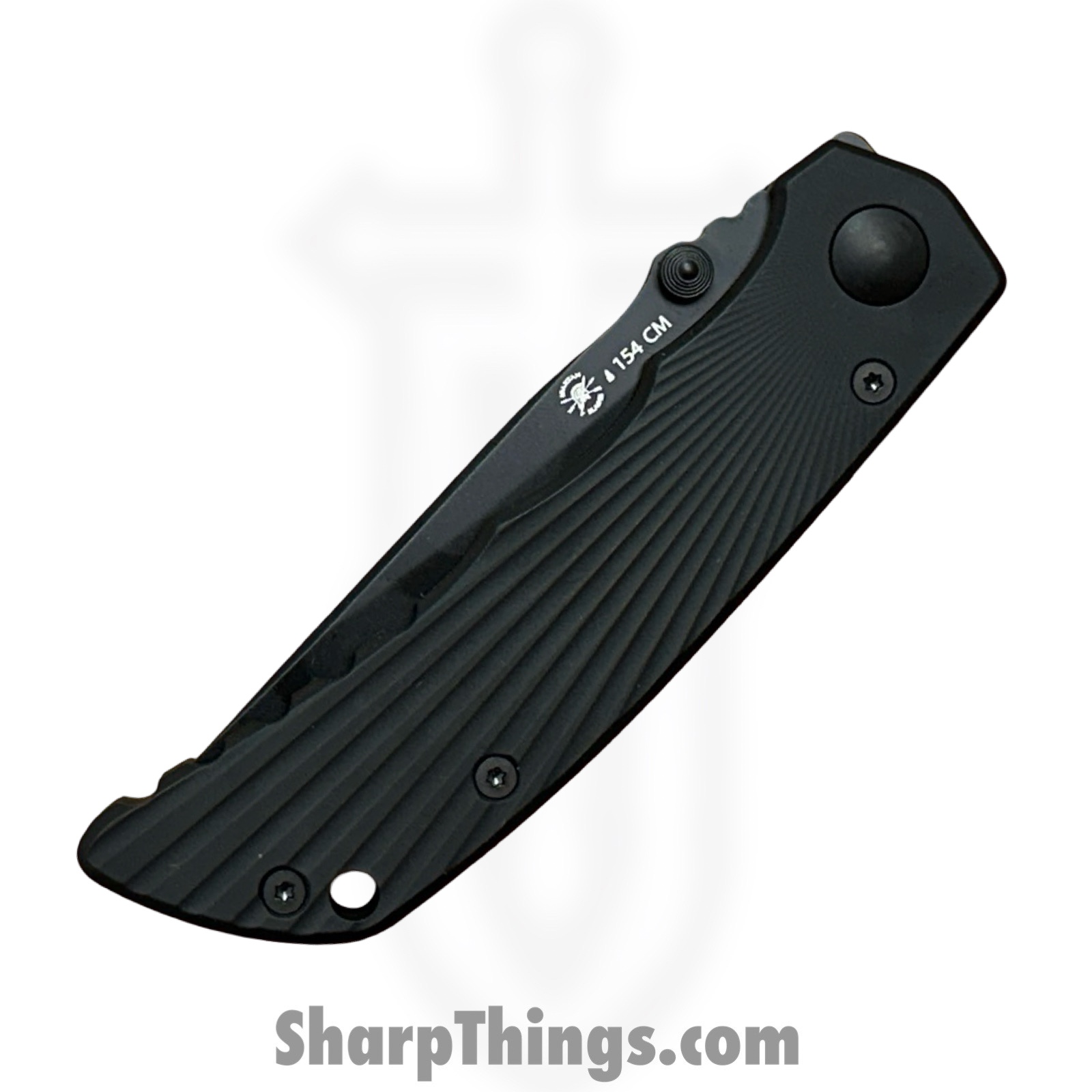Spartan Blades - SFBL13BKBK - Spartan Talos II - Folding Knife - 154CM Coated Drop Point - Alu - Black - Image 3