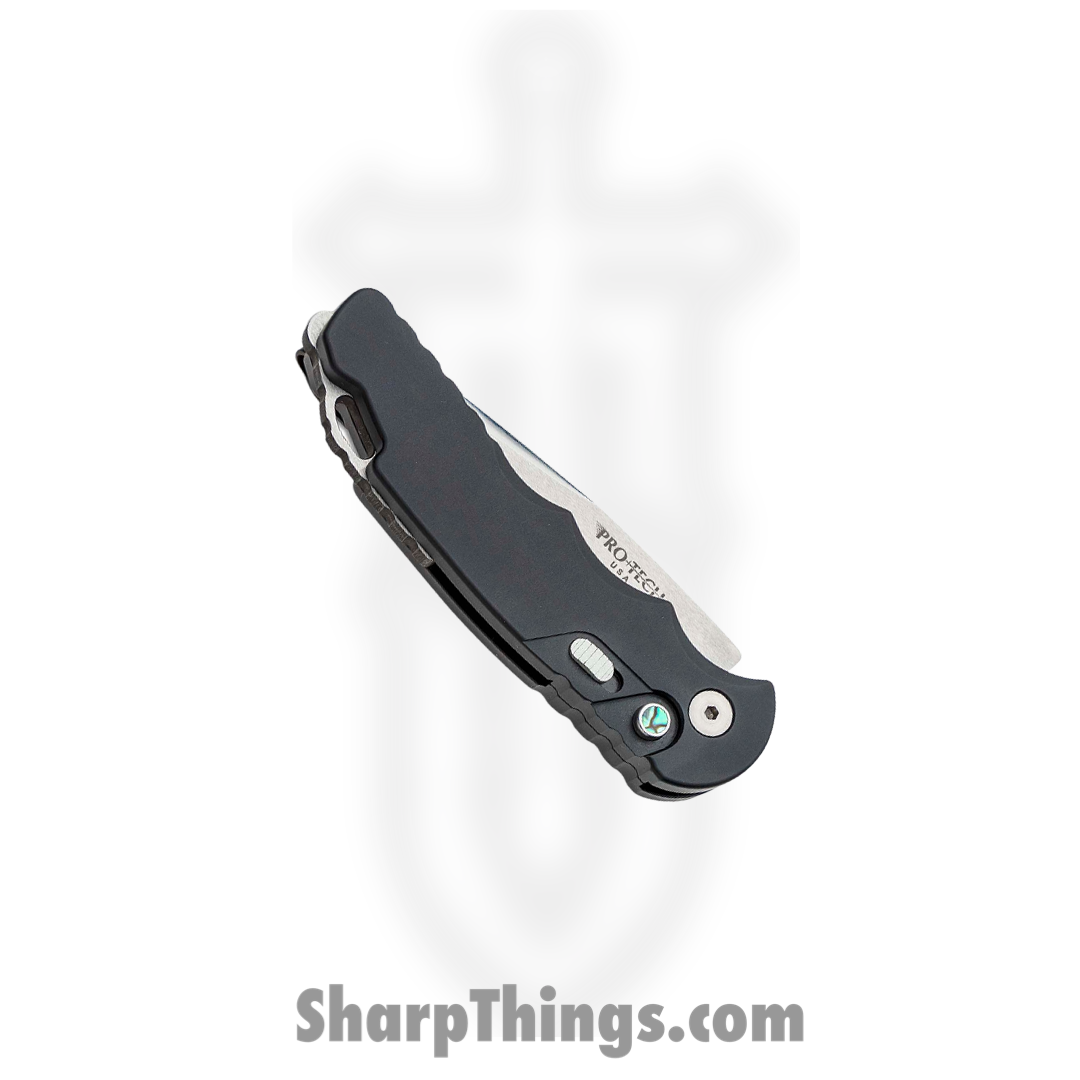 ProTech - T5450 - TR-5 Custom - Automatic Knife - S35VN Polished Drop Point - Aluminum - Black - Image 9