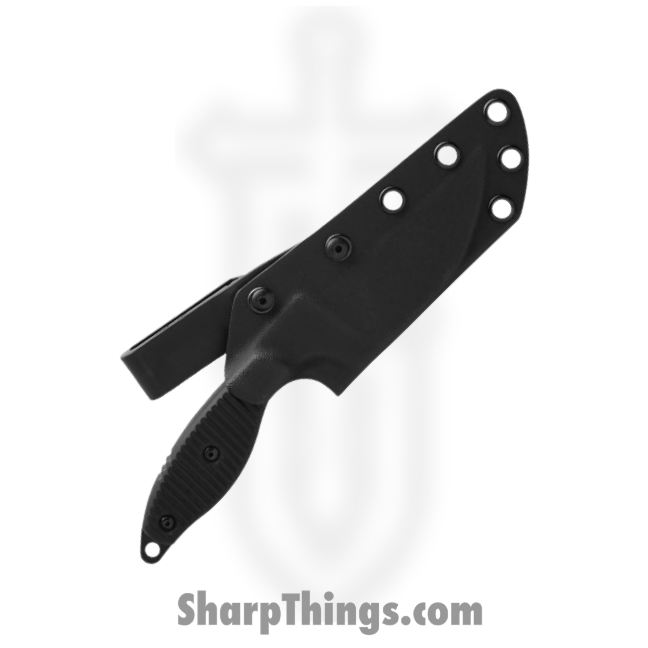 Tops - TPUNZ01 - Unzipper - Fixed Blade Knife - 1095HC Black Full Tang - G10 - Black - Image 7