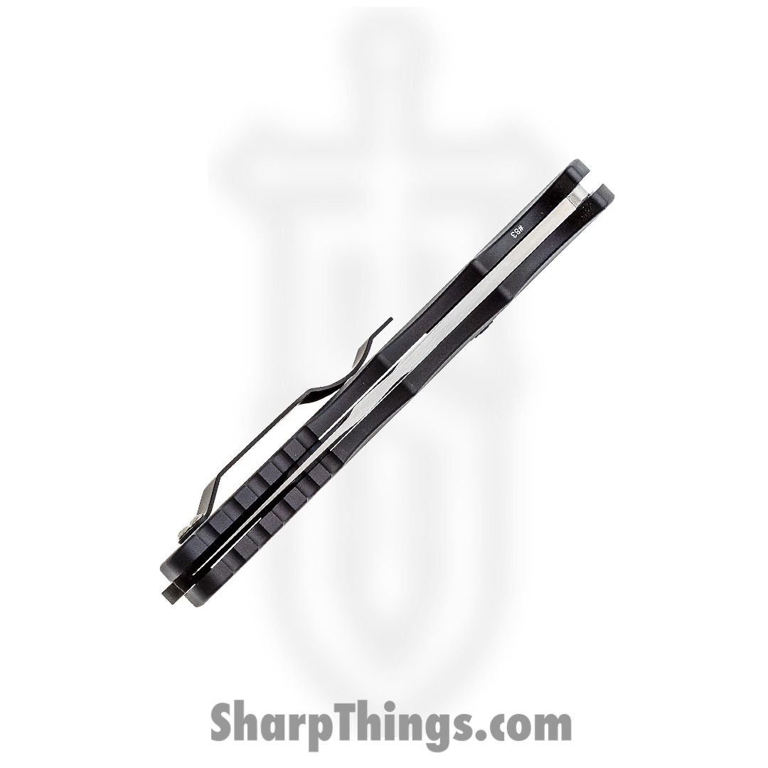 ProTech - TR-4.50 - Custom Tactical Response 4 - Automatic Knife - 154CM Polished Drop Point - Aluminum - Black - Image 8