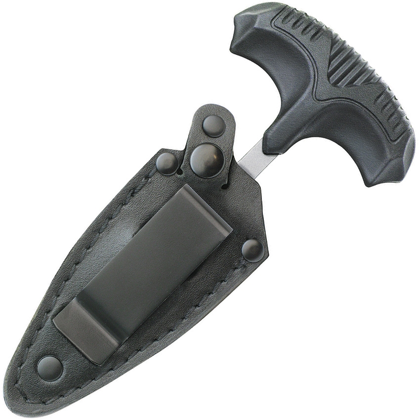 United Cutlery - UC3250 - Honshu Large Push Dagger - Fixed Blade Knife - 7Cr13 Satin Dagger - TPR - Black - Image 4