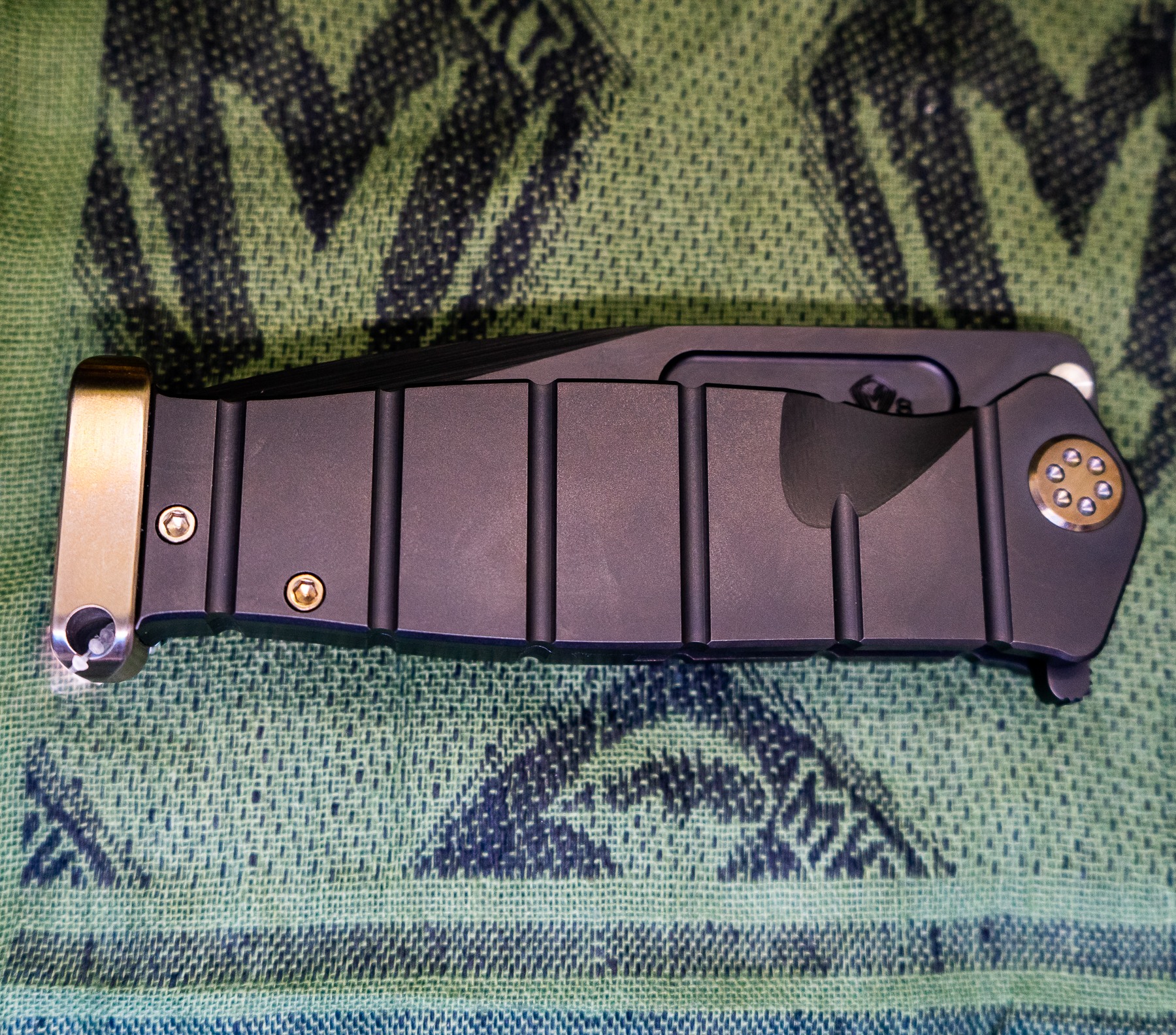 Medford Knife - MK204SPQ-30PV-TPCP-PP - USMC Fighter Flipper - S35VN - PVD w/Satin Flats - PVD - Image 13