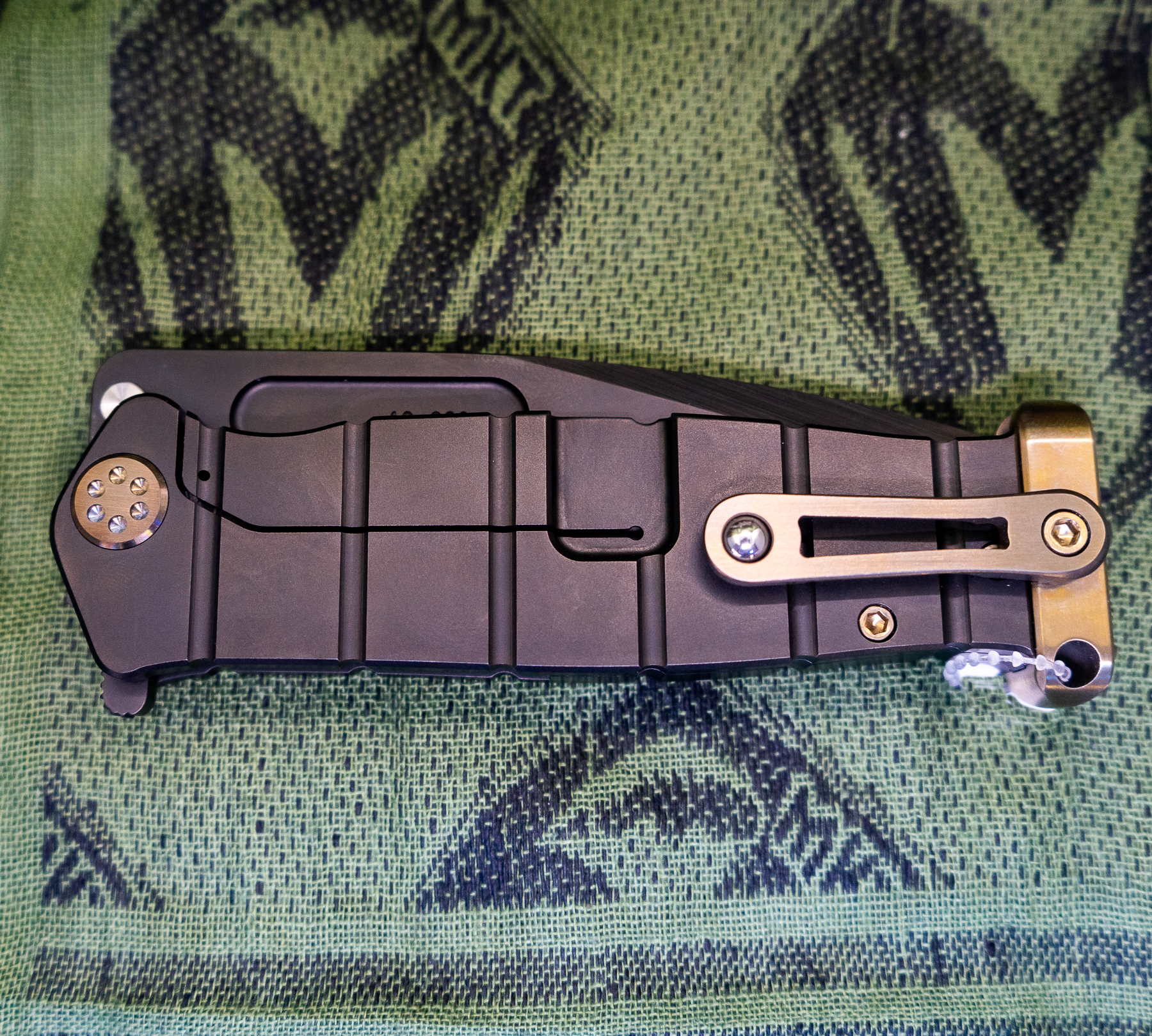 Medford Knife - MK204SPQ-30PV-TPCP-PP - USMC Fighter Flipper - S35VN - PVD w/Satin Flats - PVD - Image 14