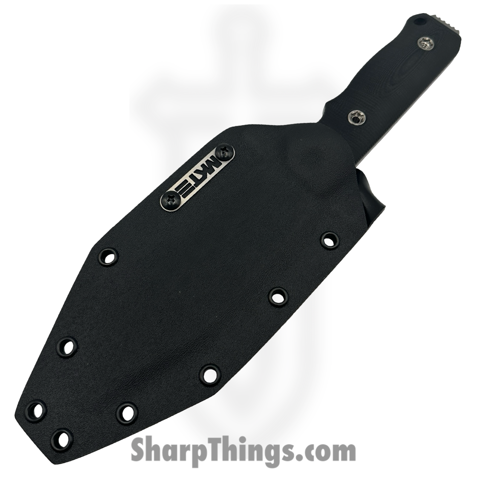 Medford Knife and Tool - MK1193TQ-08KB-SPQ3-Q4 - AIO-2 - Fixed Blade Knife - 3V Tumbled Spear Point - G10 - Black - Image 3