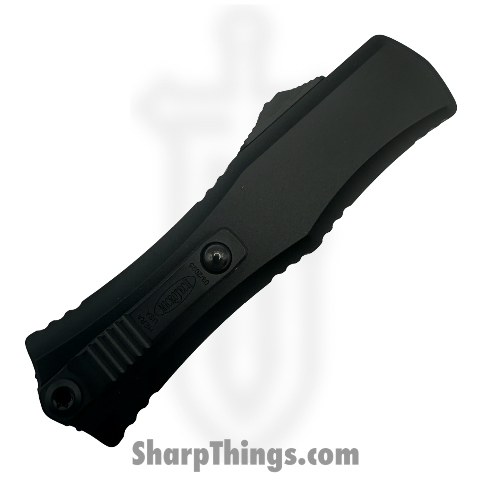 Microtech - 1702M-1T - Hera II Mini - OTF Auto - M390MK Tactical D/E - 6061-T6 Aluminum - Black - Image 3