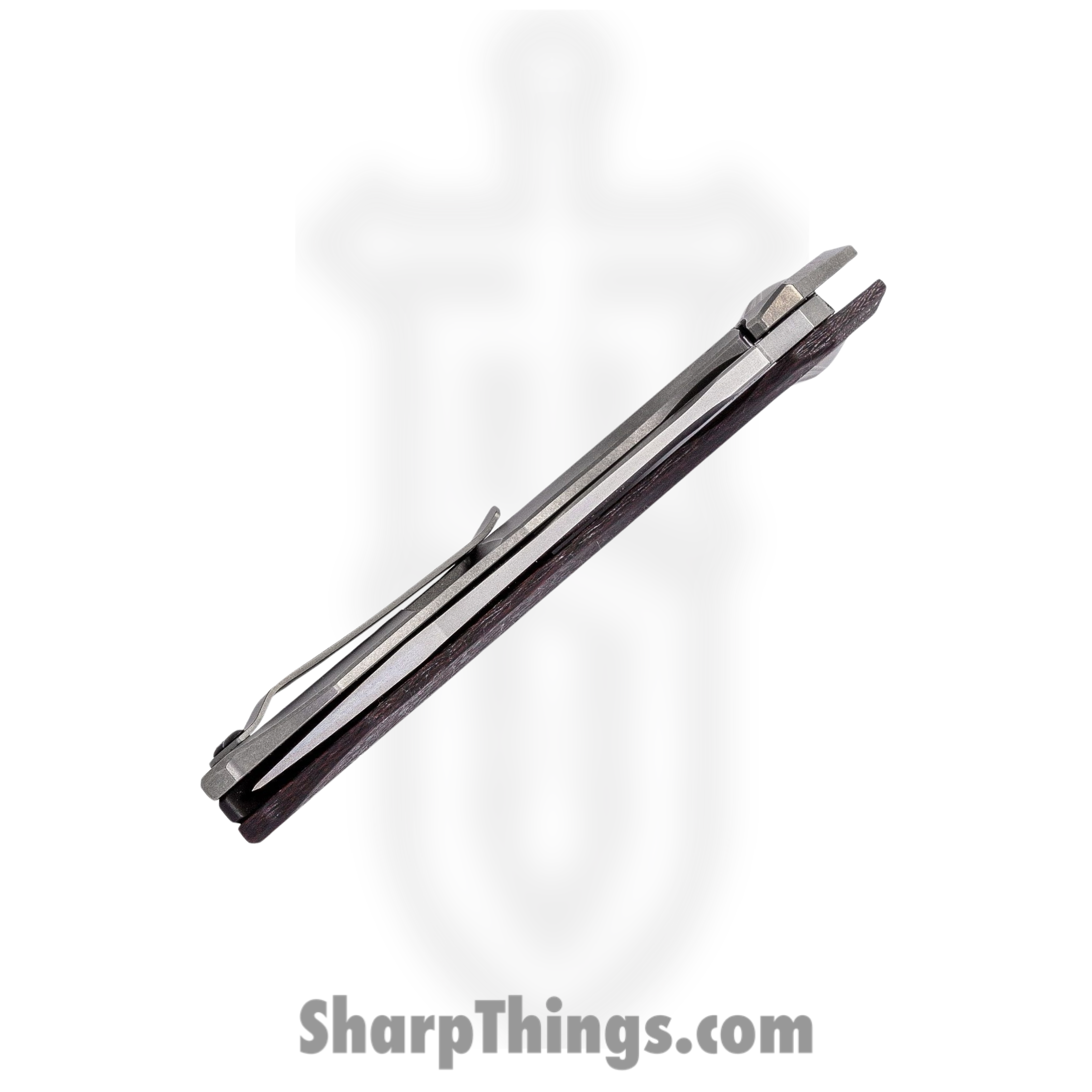 Zero Tolerance - ZT0462 - Sinkevich - Folding Knife - CPM-20CV Two-Tone Upswept - CF with Stonewash Titanium - Red - Image 8