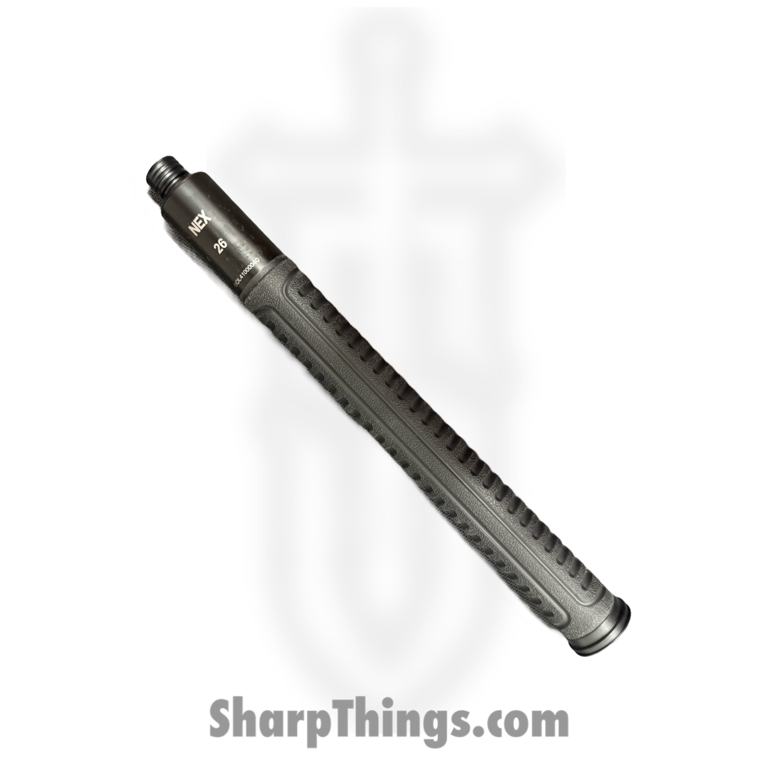 NexTorch - NXN26CS - 26 Quicker Steel Baton - 42CrMo and TPE Rubber - Black - Image 10