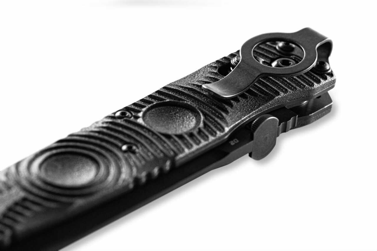 Benchmade - 391BK - SOCP Tactical - Folding Knife - D2 Coated Spear Point - CF-Elite - Black - Image 13