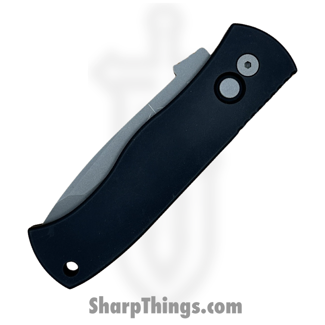 ProTech - E7T01 - Original Emerson CQC7 - Automatic Knife - 154CM Bead Blasted Tanto - 6061-T6 Aluminum - Black - Image 8