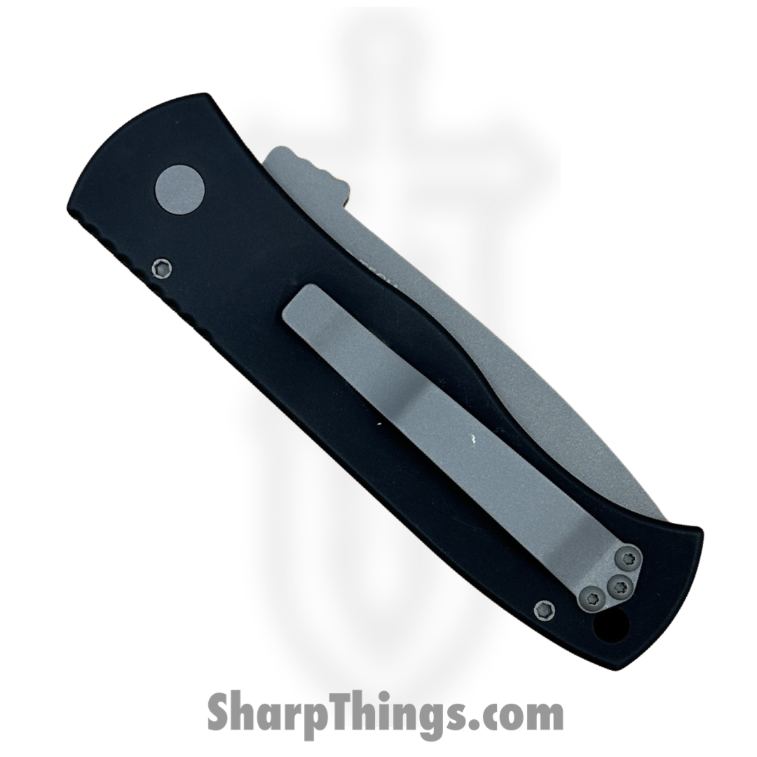 ProTech - E7T01 - Original Emerson CQC7 - Automatic Knife - 154CM Bead Blasted Tanto - 6061-T6 Aluminum - Black - Image 9