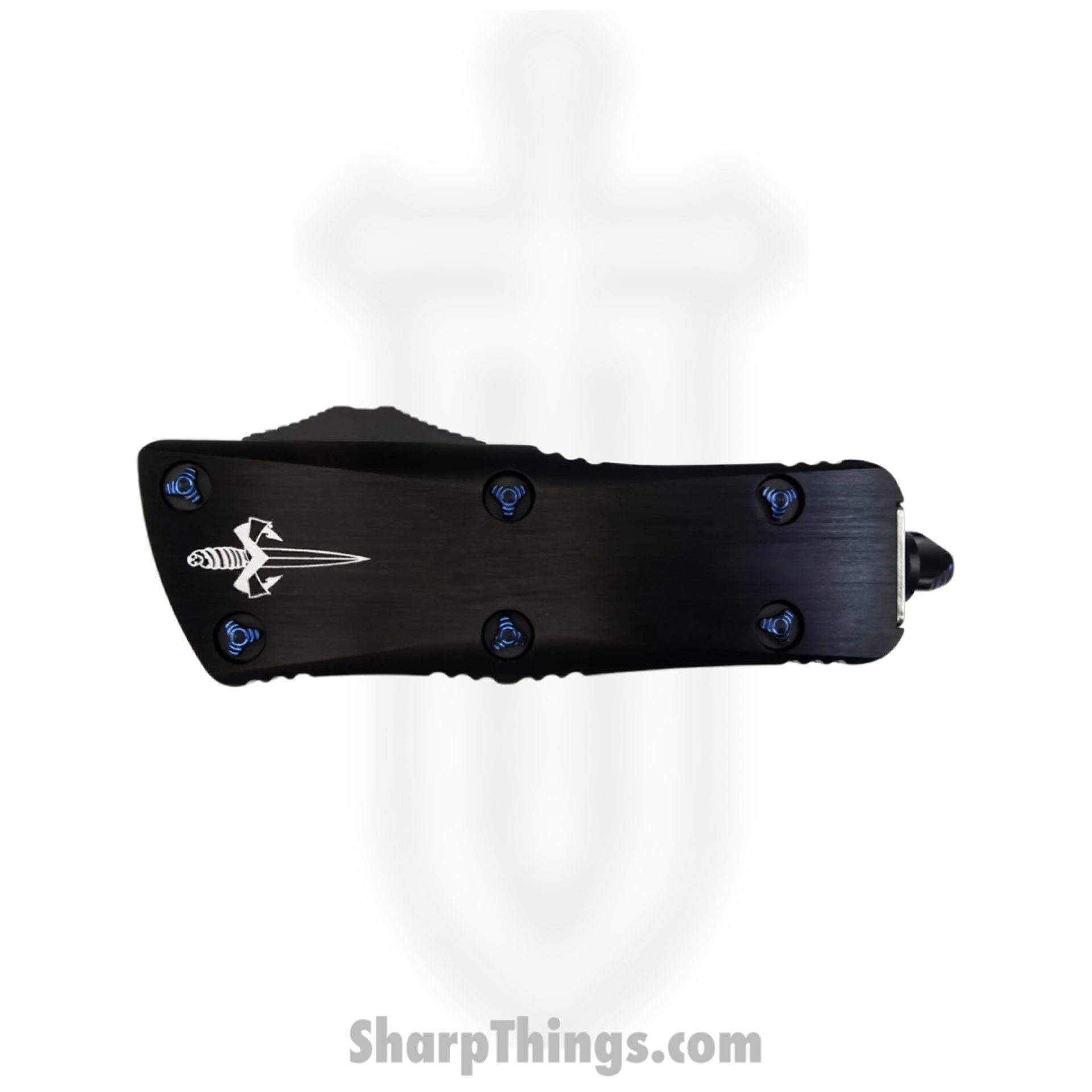 Marfione Custom Knives - MFC-MiniTroo - Marfione Custom Mini Troodon - OTF Auto - MFC-MiniTroo Marfione Custom Mini Troodon OTF Auto - Aluminum - Black - Image 20