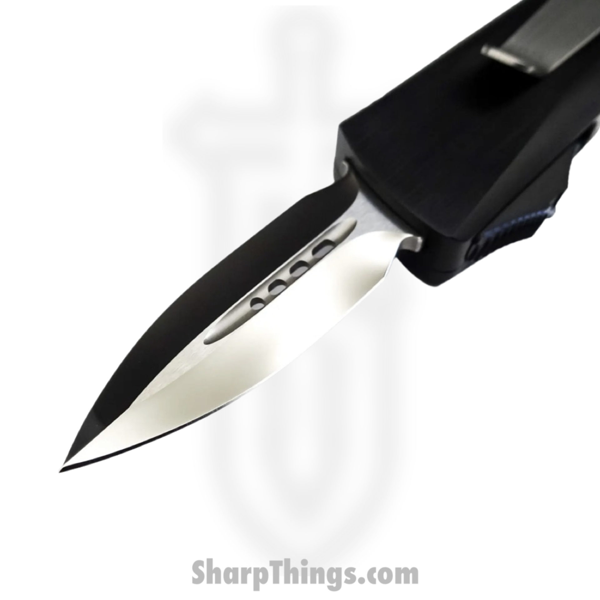 Marfione Custom Knives - MFC-MiniTroo - Marfione Custom Mini Troodon - OTF Auto - MFC-MiniTroo Marfione Custom Mini Troodon OTF Auto - Aluminum - Black - Image 18