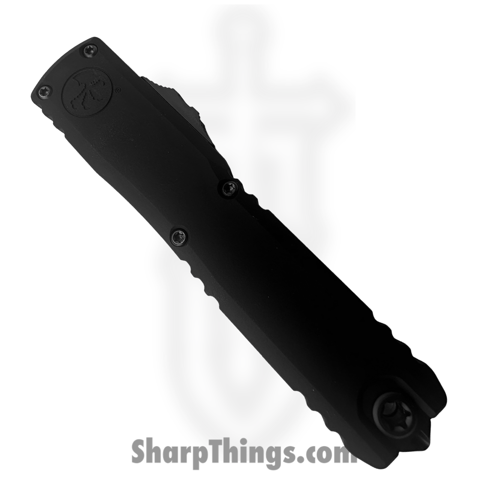 Microtech - 1122-1DLCTSH - Ultratech Gen III ZBP Shadow - Automatic Knife - M390MK DLC D/E - 6061-T6 Aluminum - Black - Image 4