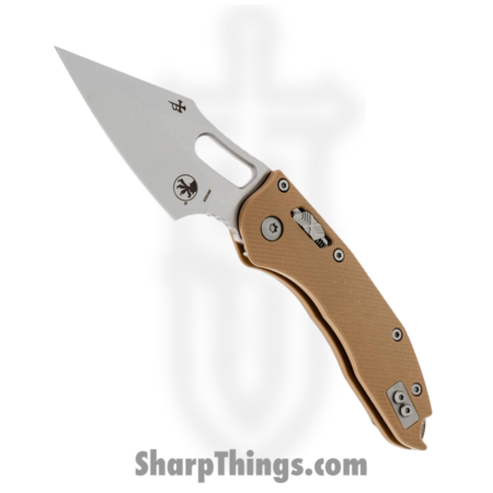 Microtech – 169RL-10FLGTTA – Stitch RAM-LOK – Folding Knife – M390MK Stonewash Spear Point – Fluted G10 – Tan