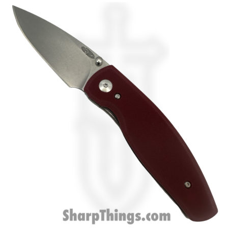 TRM – DLR-N2FL-G10-RR – Neutron 2 Framelock – Folding Knife – CPM MagnaCut Stonewash Drop Point – G-10 – Ruby Red
