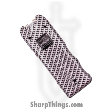 Tiger USA – TD-628-CF – 135 Mill Origin Stun Gun with 200 Lumens Flashlight – ABS Carbon Fiber