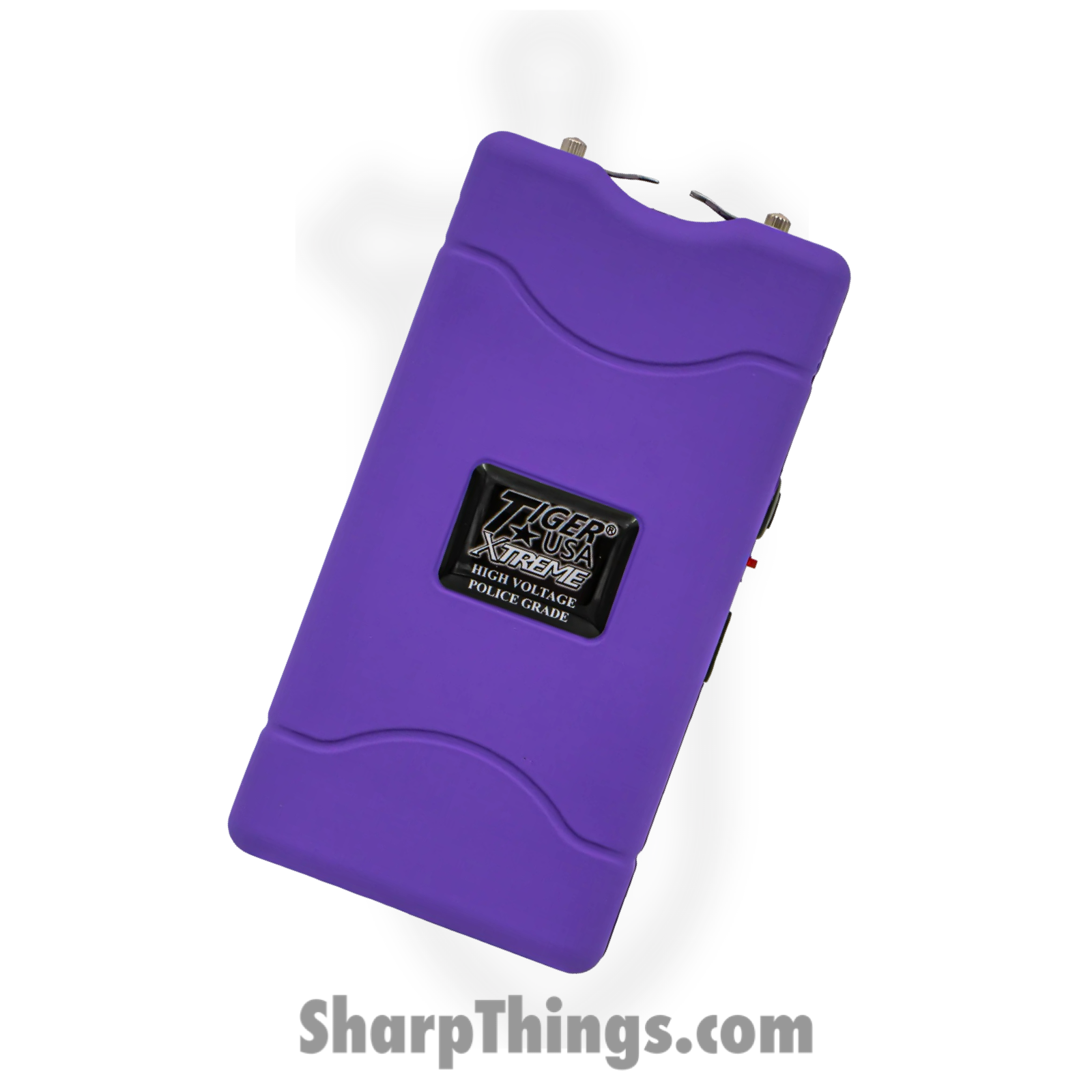 Tiger USA - TD-800-PP - 96 Mill Rechargeable Stun Gun and Flash Light - Purple - Image 3