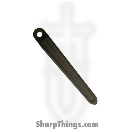 Millit Knives – CRKCLPBBLAST – V2 Groove CRK Clip – Bead Blasted  – Titanium – Natural