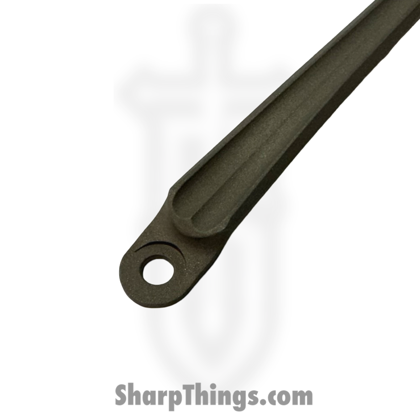 Millit Knives - CRKCLPBBLAST - V2 Groove CRK Clip - Bead Blasted - Titanium - Natural - Image 2