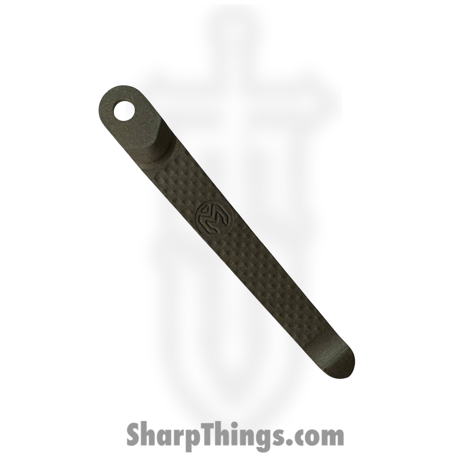 Millit Knives - CRKCLPBBLAST - V2 Groove CRK Clip - Bead Blasted - Titanium - Natural - Image 3