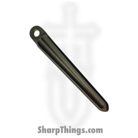 Millit Knives – CRKCLPTISW – V2 Groove CRK Clip – Stonewash  – Titanium – Natural