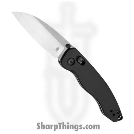 Kizer Cutlery – KIV3681C1 – Exist – Folding Knife – 154CM Satin Drop Point – Aluminum – Black