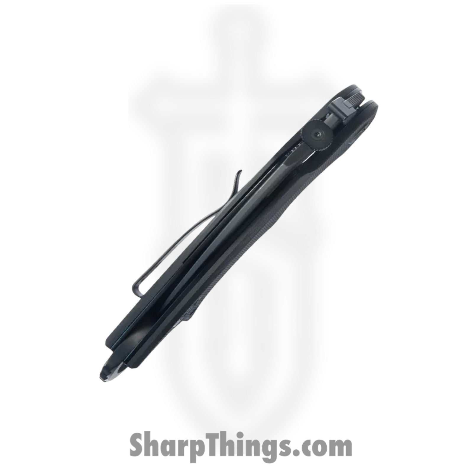 Kubey - KUB298B - Rogue Pikal - Folding Knife - 14C28N Coated Karambit - G10 - Black - Image 6