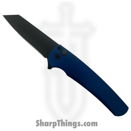 ProTech – 5403-BLUE – Malibu – Folding Knife – CPM MagnaCut Coated Reverse Tanto – Aluminum – Blue