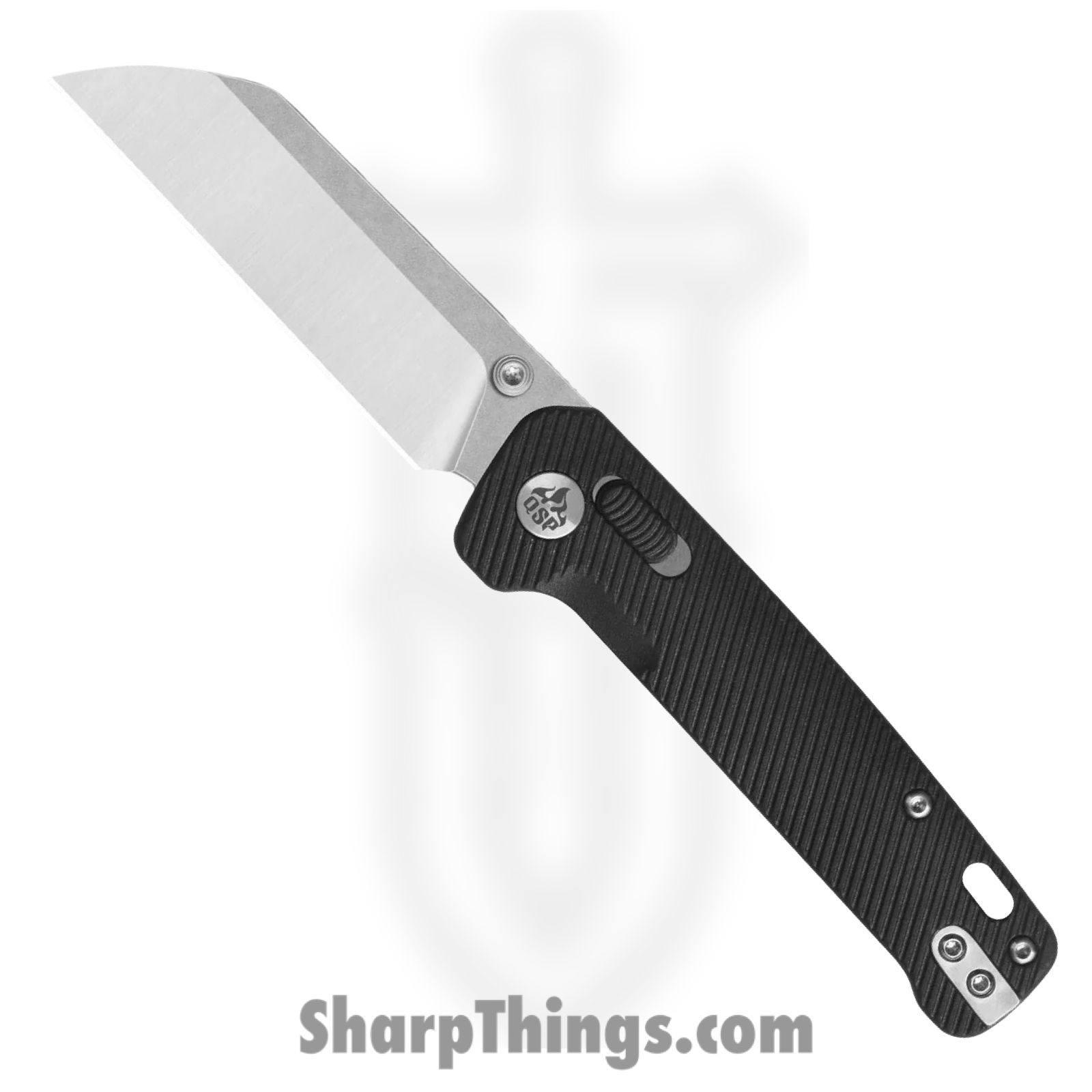 QSP - QS130GLA1 - Penguin Glyde - Folding Knife - 14C28N Satin Sheepsfoot - FRN - Black