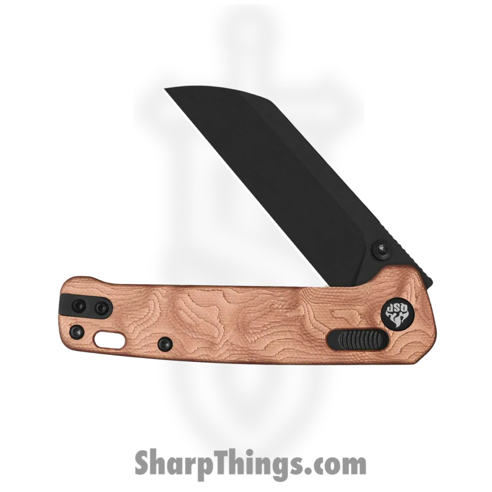 QSP - QS130GLF2 - Penguin Glyde - Folding Knife - 14C28N Coated Sheepsfoot - G10 with Copper Foil - Copper - Image 3