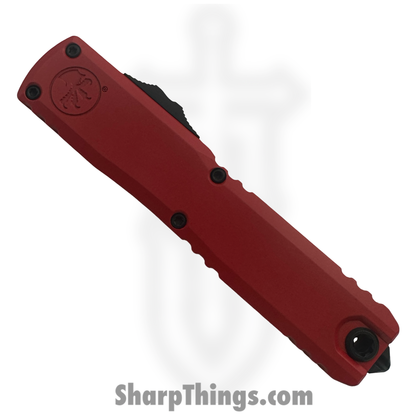 Microtech - 1121-1RD - Ultratech Gen III ZBP - OTF Auto - M390MK Coated Dagger - Aluminum - Red - Image 2
