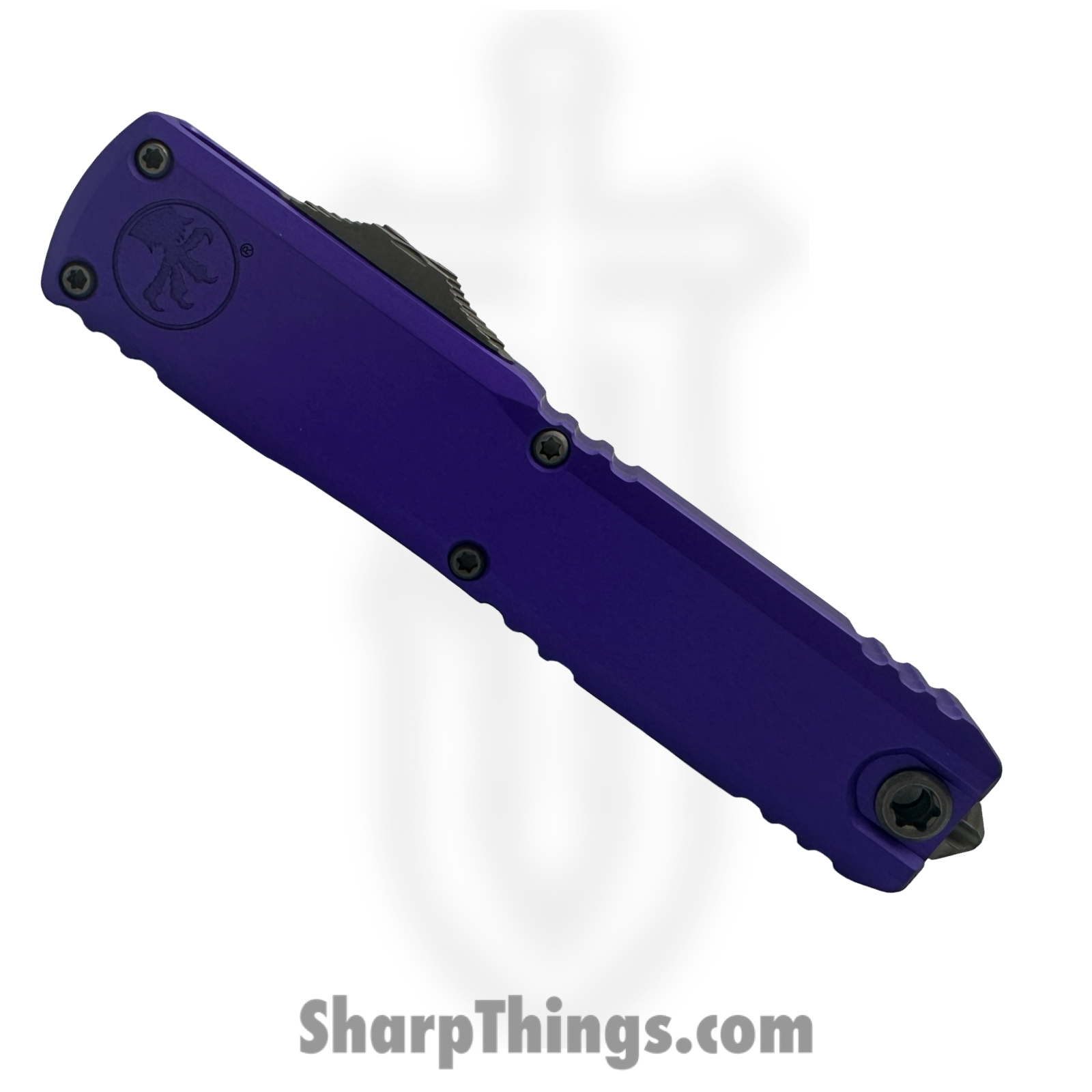 Microtech - 11224-10APPU - Ultratech Gen IV - OTF Auto - M390 Apocalyptic Dagger - Aluminum - Purple - Image 4