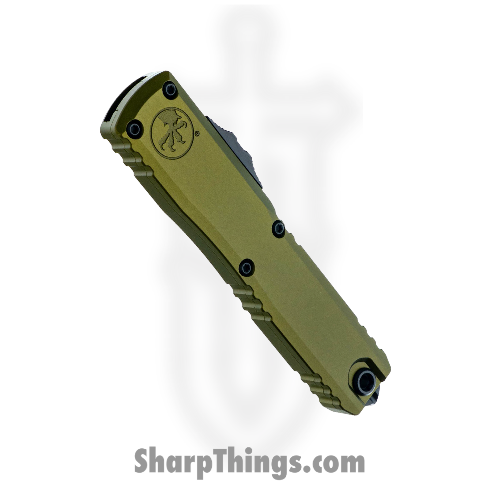 Microtech - 11224-1OD - Ultratech Gen IV - OTF Auto - M390 Coated Dagger - Aluminum - OD Green - Image 3