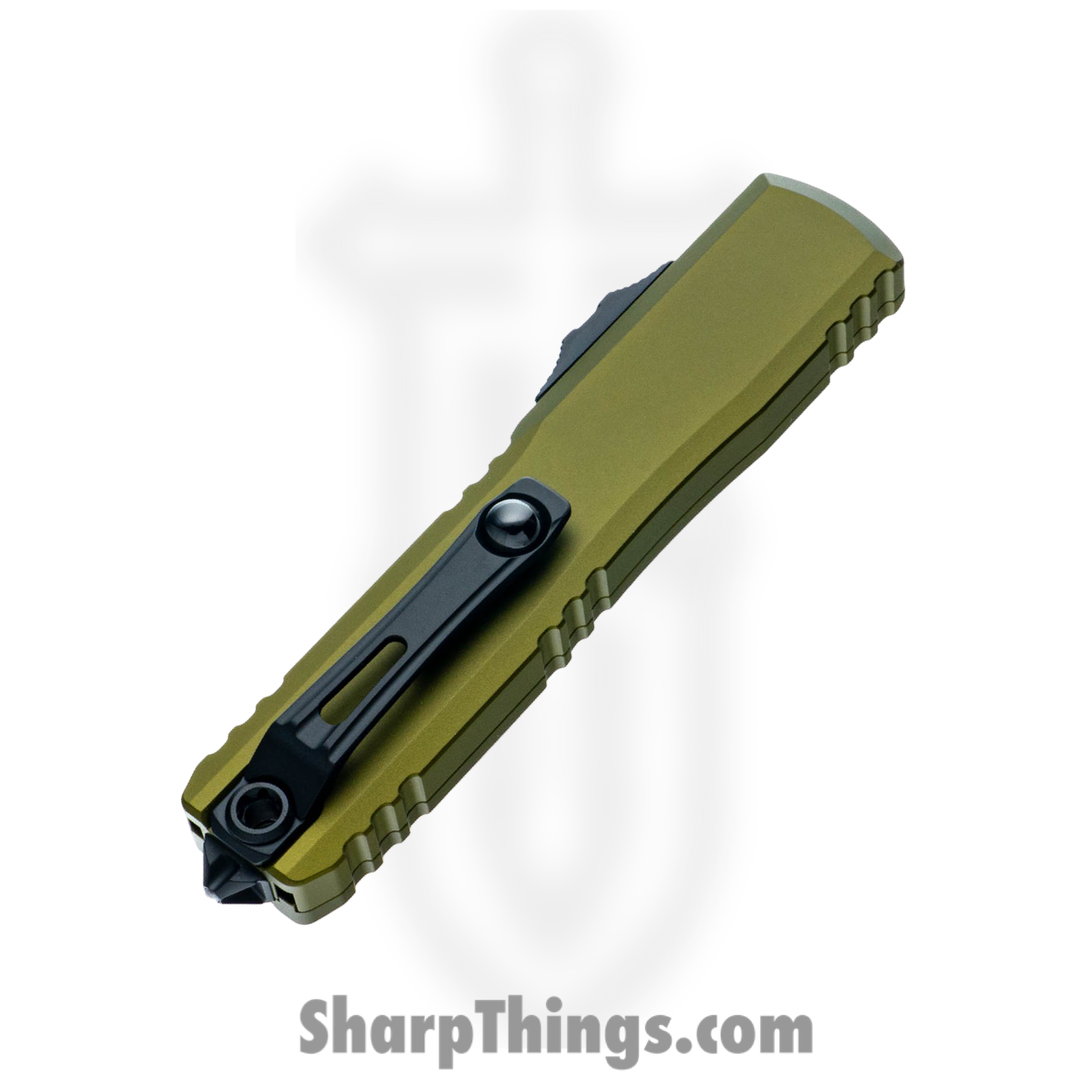 Microtech - 11224-1OD - Ultratech Gen IV - OTF Auto - M390 Coated Dagger - Aluminum - OD Green - Image 4