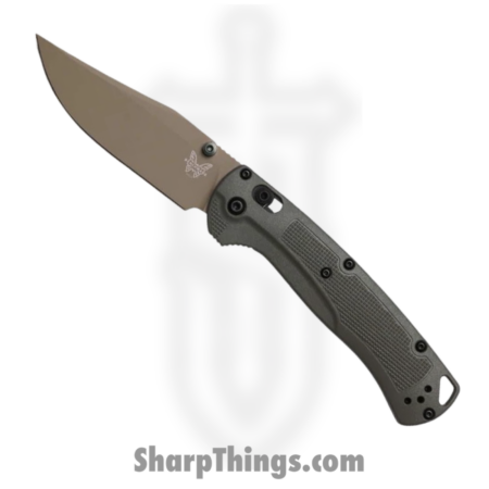 Benchmade – 15536TN-02 – Taggedout – Folding Knife – ELMAX Coated Clip Point – Grivory – Black