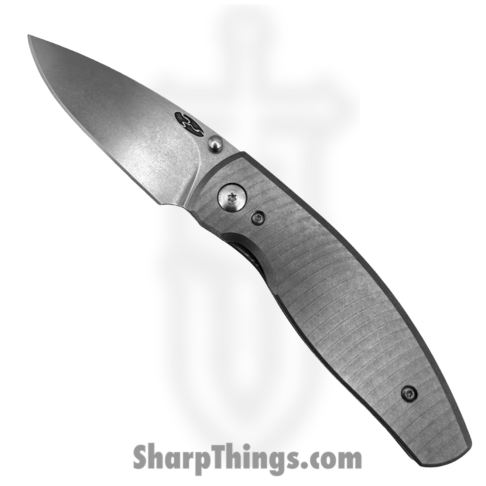 TRM - DLR-N2FL-TI - Neutron 2 - Folding Knife - CPM 20cv Satin Drop Point - Frame Lock - Titanium - Silver