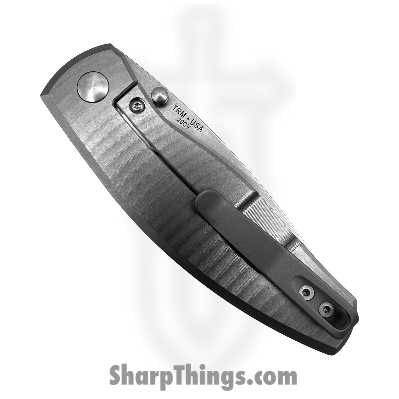 TRM - DLR-N2FL-TI - Neutron 2 - Folding Knife - CPM 20cv Satin Drop Point - Frame Lock - Titanium - Silver - Image 4