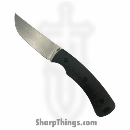 TRM – DLR-TAG-MIC-DBLACK – Tagalong – Fixed Blade Knife – CPM MagnaCut Satin Drop Point – Micarta – Black