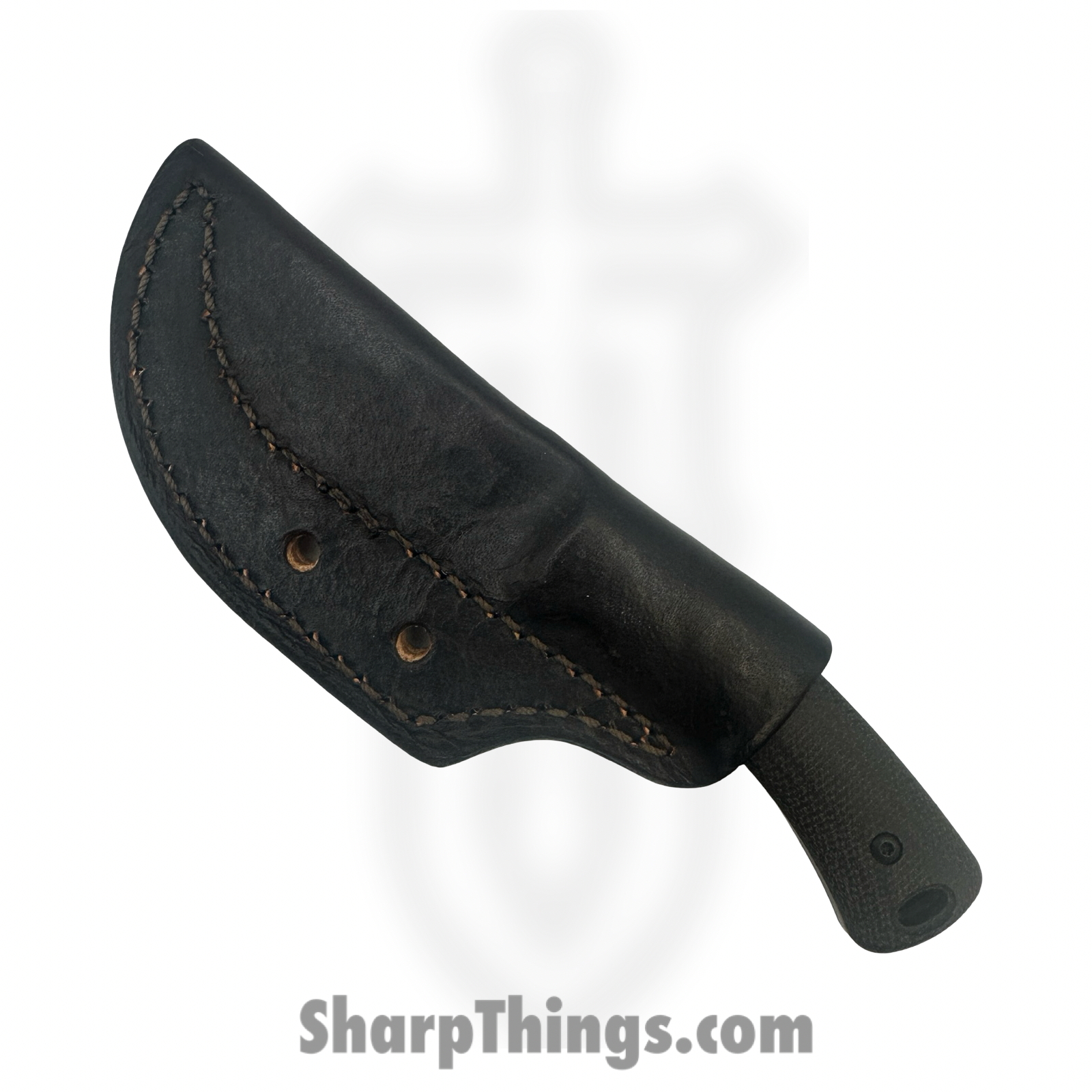 TRM - DLR-TAG-MIC-DBLACK - Tagalong - Fixed Blade Knife - CPM MagnaCut Satin Drop Point - Micarta - Black - Image 4